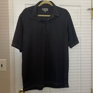 Sunice Black Polo Shirt with XStatic Size XL
